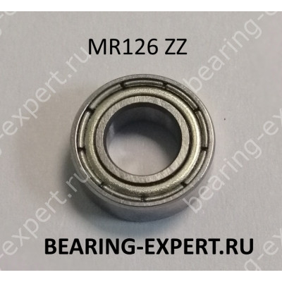 Craft MR126 ZZ - Шариковые радиальные однорядные подшипники открытые и закрытые - Фото 1