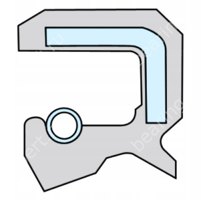 NQK SF 2-60x95x10 - Манжеты армированные по ГОСТ 8752-79 - Фото 1