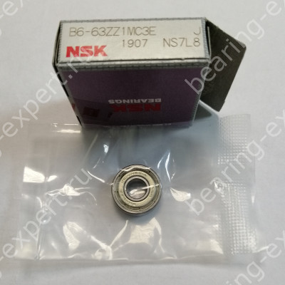 NSK B6-63ZZ1MC3E - Подшипники генераторов, кондиционера, ступичные - Фото 1