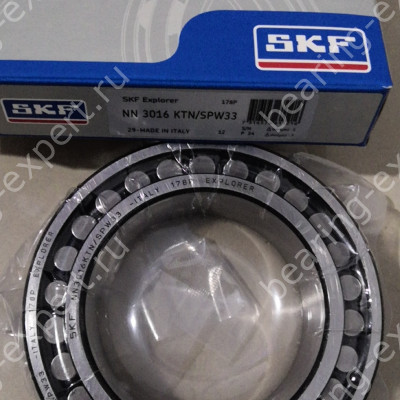СКФ NN3016 KTN/SPW33 - Радиальные роликовые цилиндрические - Фото 1